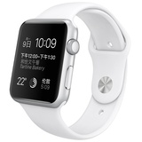 Apple Watch Sport MJ3N2CH/A（42 毫米银色铝金属表壳搭配白色运动型表带）