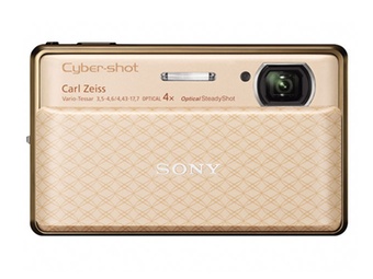 索尼（SONY）DSC-TX100数码相机（金色）（4G记忆棒）
