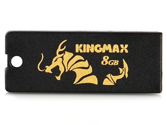 胜创（KINGMAX）超棒龙年纪念版U盘（黑色）（8GB）