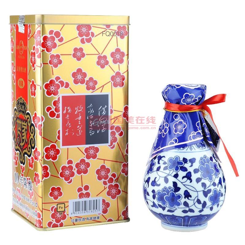 45°杏花村世家10年475ml