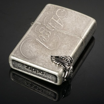 zippo打火机sc0906古银爱心天使