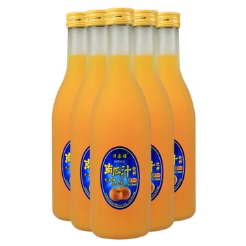 天津特产津乐福南瓜果汁果蔬饮料无糖木糖醇饮料410ml12