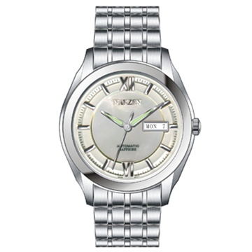 名古城 nakzen 日本名表 男士钢带机械手表6006g(贝壳面)
