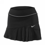 Nike耐克女装网球针织短裙 541086-010(010 S)