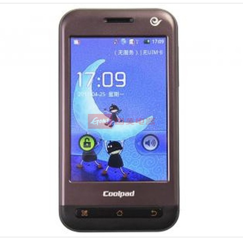 酷派(coolpad) e239电信3g手机 安卓智能 电信3g 钛金色