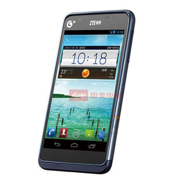 中兴(zte)u950 3g手机 (珠光蓝) td