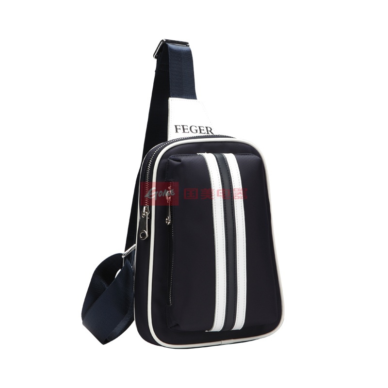 feger斐格男士新款时尚胸包61202(蓝色)【图片 价格 品牌 报价】-国美