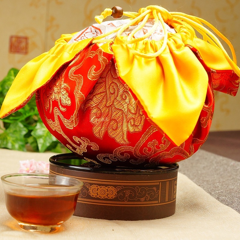 保健茶饮吉顺号 普洱茶生茶 班章金瓜普洱 美人瓜 人头瓜 500g返回