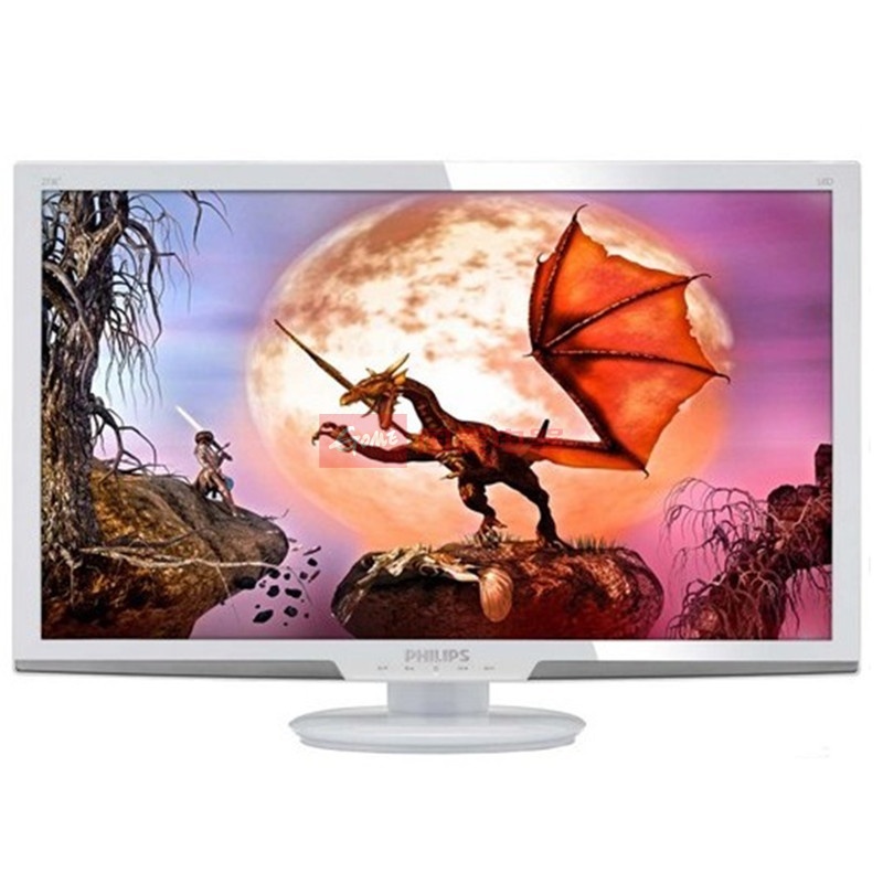 【飞利浦273e3lsw显示器】飞利浦273e3lsw 27英寸 白色led液晶显示器