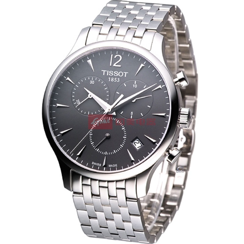 天梭(tissot)俊雅系列多功能石英男表t063.617.11.067.00