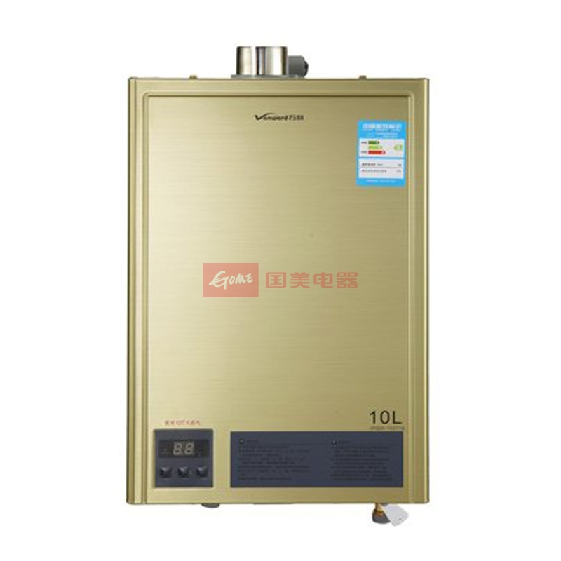 jsq20-10et16 10升数码恒温强排燃气热水器(天然气)包邮