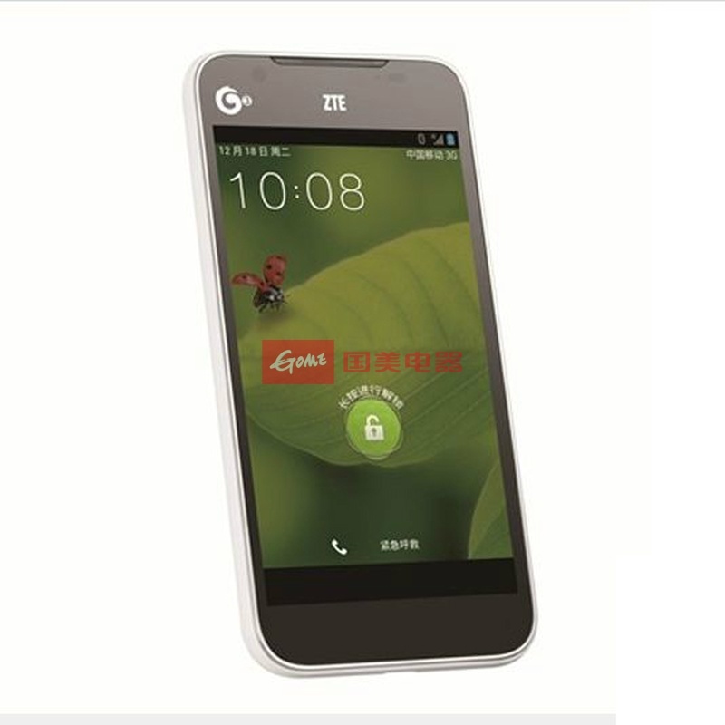 中兴(zte)u930hd 3g手机 (移动版) td-scdma/gsm 白色
