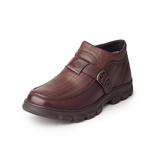 麦高 冬季新款男鞋 时尚休闲保暖棉鞋 高帮鞋 M0625290-3(棕色 42)