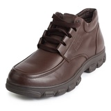 麦高 冬季新款男士时尚保暖休闲棉鞋 高帮短靴 M0625290-81(棕色 43)
