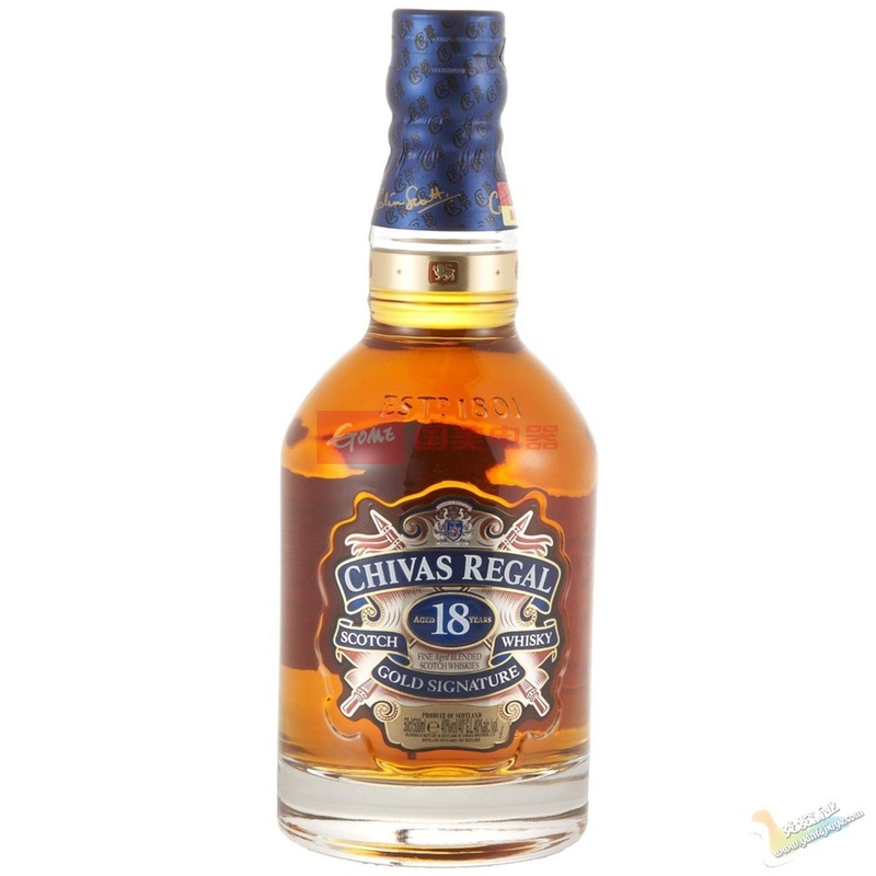 炎发酒业 chivas regal芝华士18年威士忌 500ml