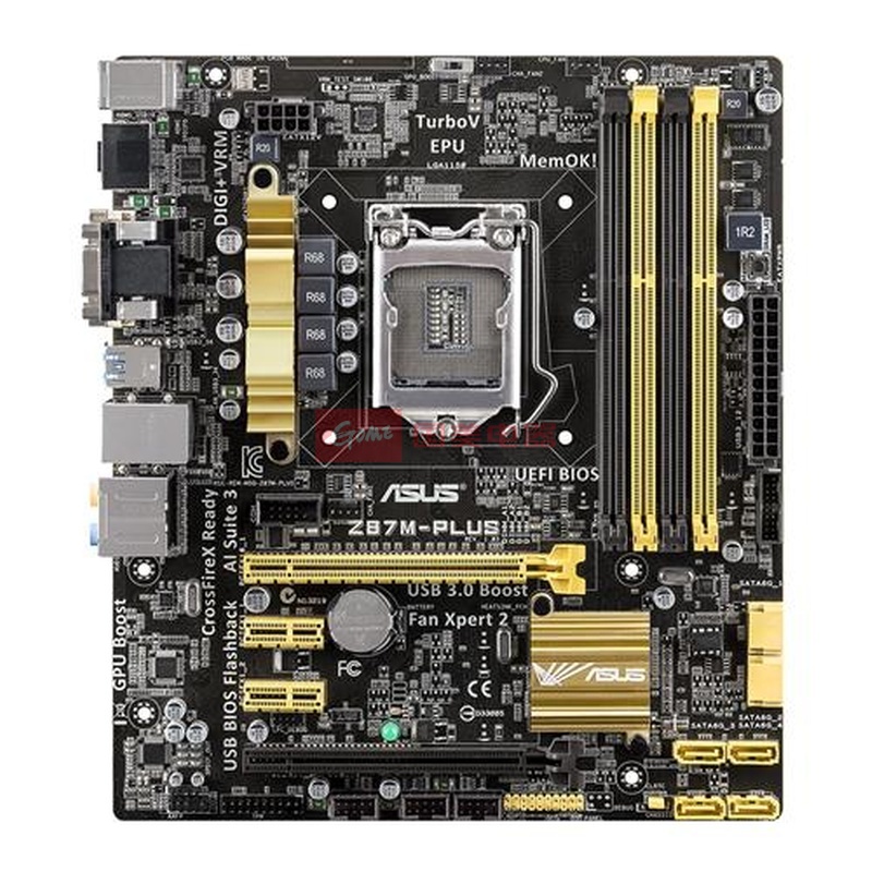华硕(asus) z87m-plus 主板 intel z87/lga 1150