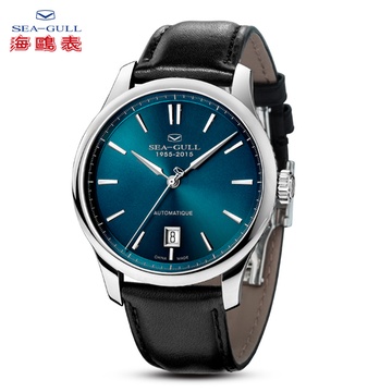 seagull海鸥手表 新款超薄商务精钢自动机械表 时尚男表819.