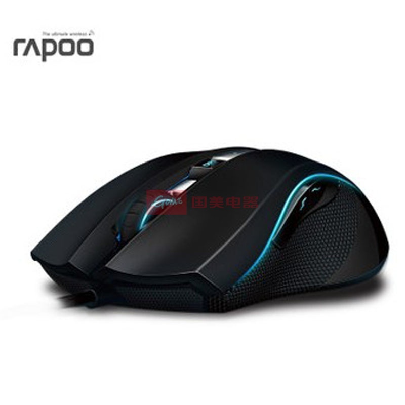 【雷柏鼠标图片】雷柏(rapoo)v900游戏激光鼠标 游戏鼠标有线 lol游戏