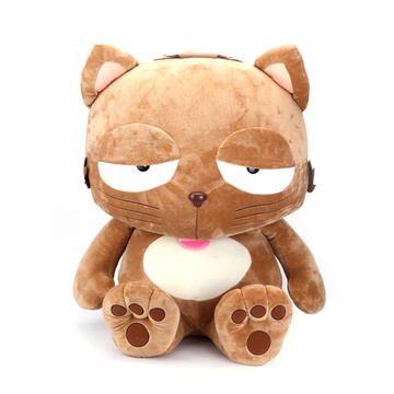 韩国卡通大懒猫玩具主君的太阳呆猫毛绒dinga猫公仔生日礼物如图70cm