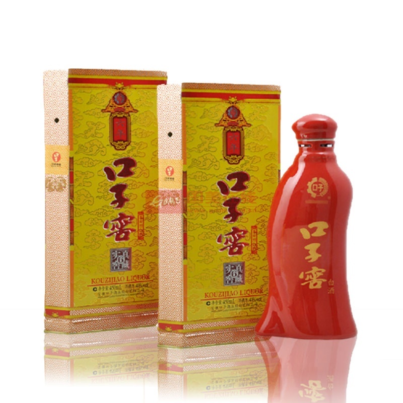 安徽口子窖六年白酒兼香型41度450ml(兩瓶裝)