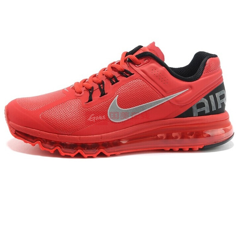 耐克男鞋女鞋 新款跑步鞋airmax全掌气垫运动鞋554886(554886-600红色