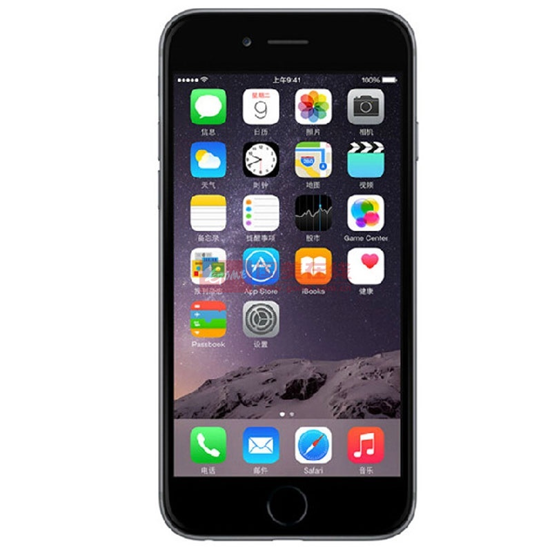 手机苹果appleiphone616g版单卡47英寸4g手机三网4g版灰色联通合约