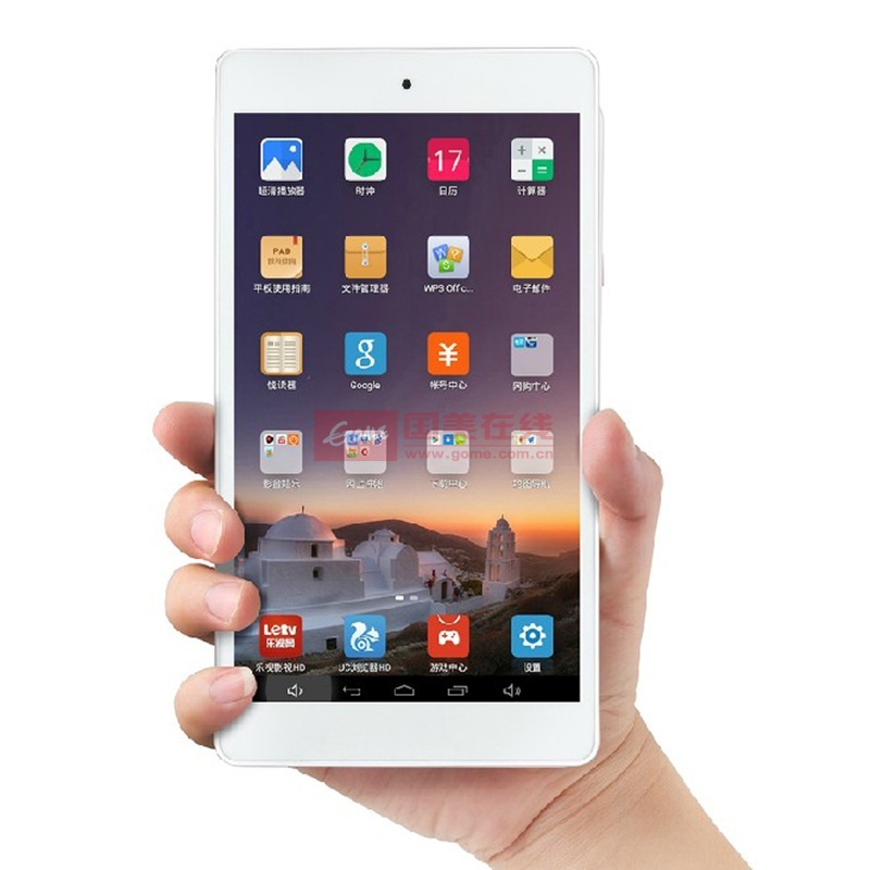 onda/昂达v702四核 8gb wifi7英寸平板电脑(前白后银 标配)