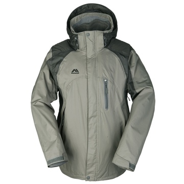 三合一冲锋衣 防风防雨 男款 防水透湿哥伦布 10547(灰绿灰黑)