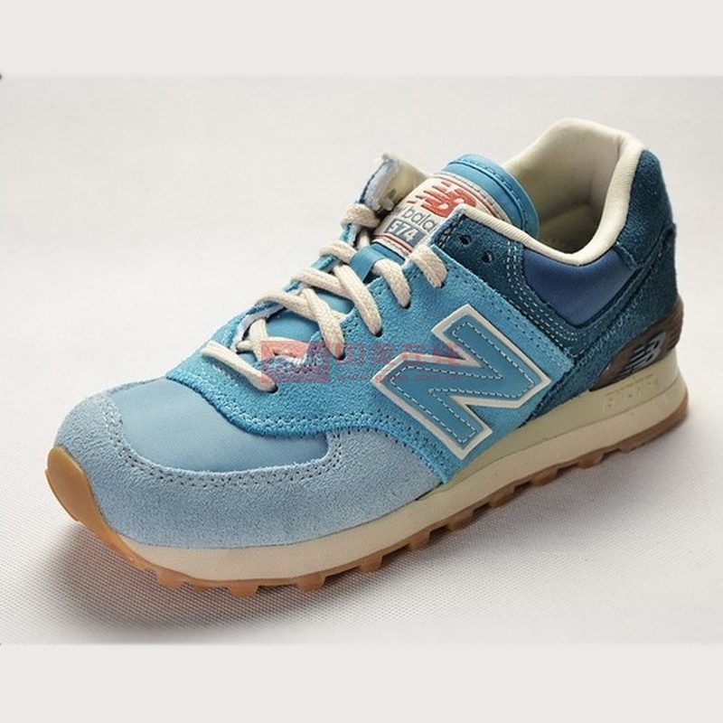 新百伦ml574rsk蓝跑步鞋