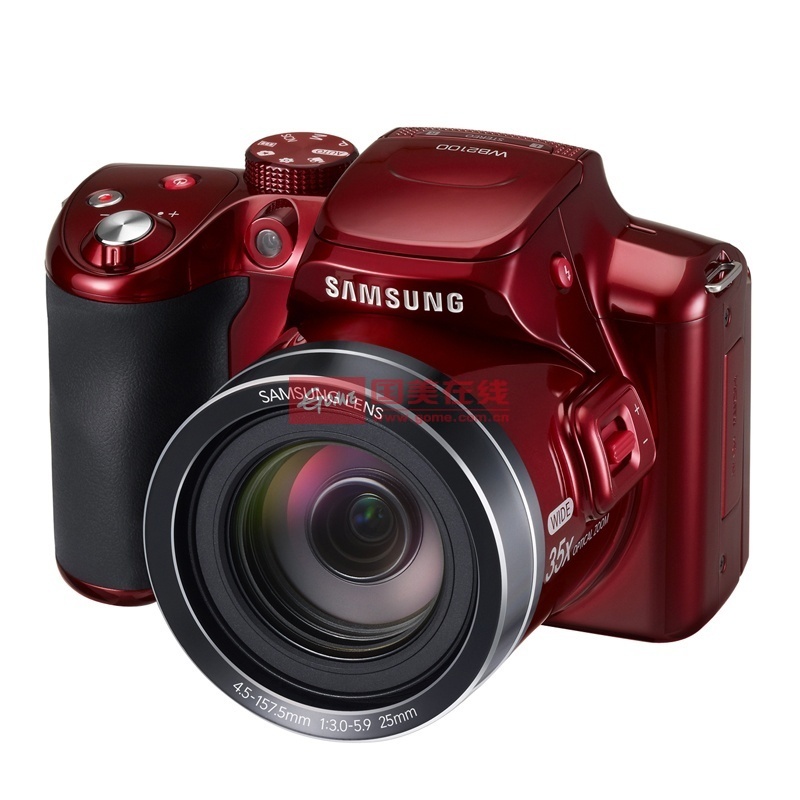 三星(samsung) wb2100 1600万像素 35倍变焦 长焦便携数码相机(红色)
