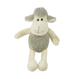娃娃博士 羊毛绒玩具羊绵羊公仔羊年吉祥物(浅绿色)
