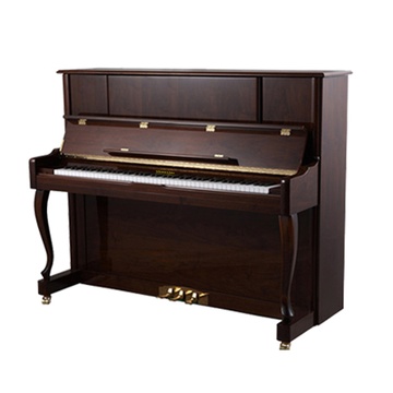 德国舒楠 马来西亚进口schramm立式钢琴sa-125yh哑光胡桃木色