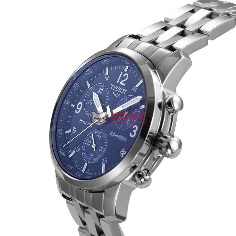 tissot 天梭prc200系列紳士時尚腕錶 t17.1.586.42