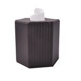 开馨宝六角纸巾筒/纸巾抽-咖啡色竹纹（K8503-1）（EE3102）