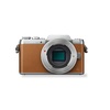 松下（Panasonic）DMC-GF7 微型单电相机 GF7 机身搭配单头套(棕机身+20mmF1.7 I代头 套餐八)