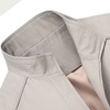 2015秋装新款男式立领夹克 中年男士欧美纯色薄款男装外套外衣男2806(藏蓝色 170)