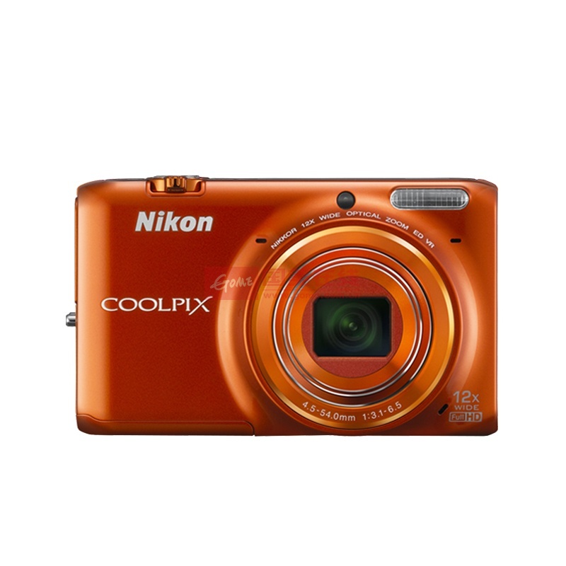 nikon/尼康 coolpix s6500 1600万数码相机 正品行货 包邮 wifi(橙色