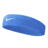 耐克NIKE运动发带网球篮球户外运动护额头箍吸汗女男头带(蓝/白NNN07409OS)