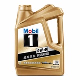 Mobil 美孚1号 润滑油 0W-40 4L API SN级 全合成机油