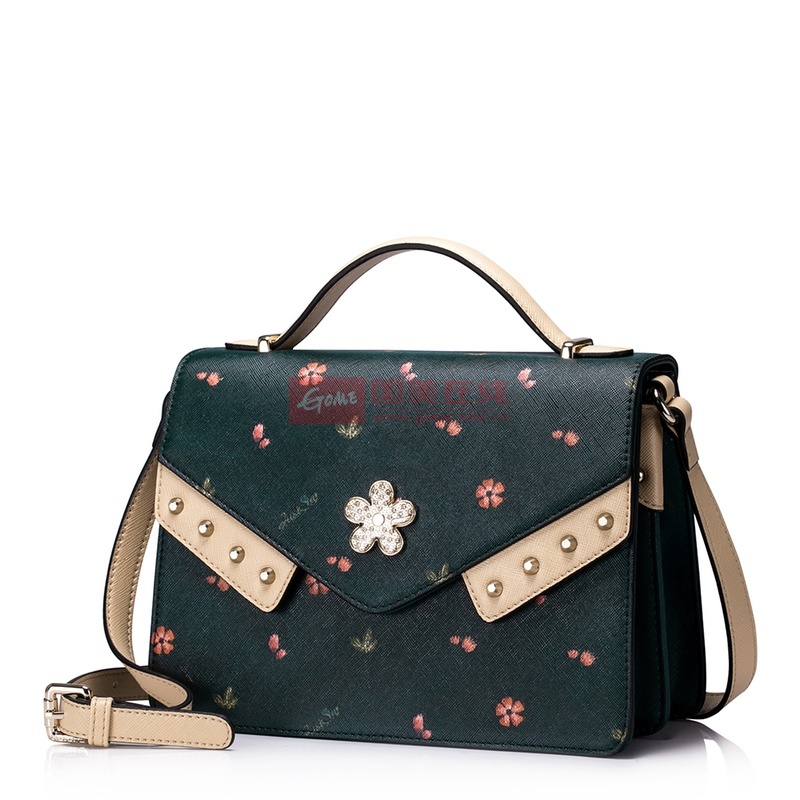 【单肩包图片】just star 欧时纳 专柜正品2015新款宠爱之名系列五叶