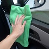 汽车玻璃专用毛巾超细纤维擦车巾不掉毛加厚吸水不伤车漆（颜色随机）