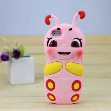 5手机壳苹果6小白猫4.7手机保护壳(糖宝粉色--4.7)