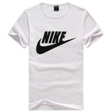Nike/耐克 016夏季/运动 休闲 T恤 短袖(白黑 L)
