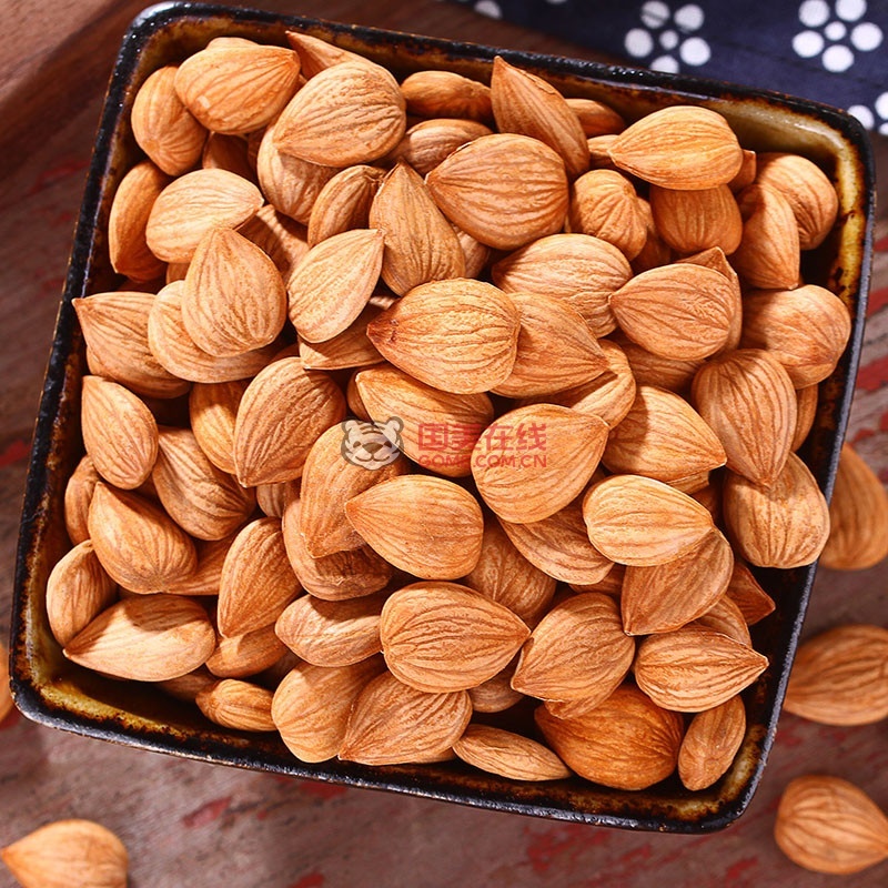 【河北野三坡杏仁/巴旦木坚果炒货图片】【河北特产】野三坡 甜杏仁