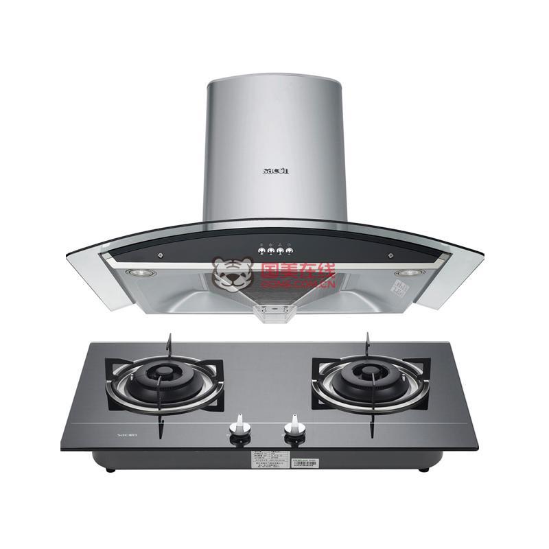 帅康(sacon)cxw-200-ta2w抽油烟机套餐(含019-b9灶)