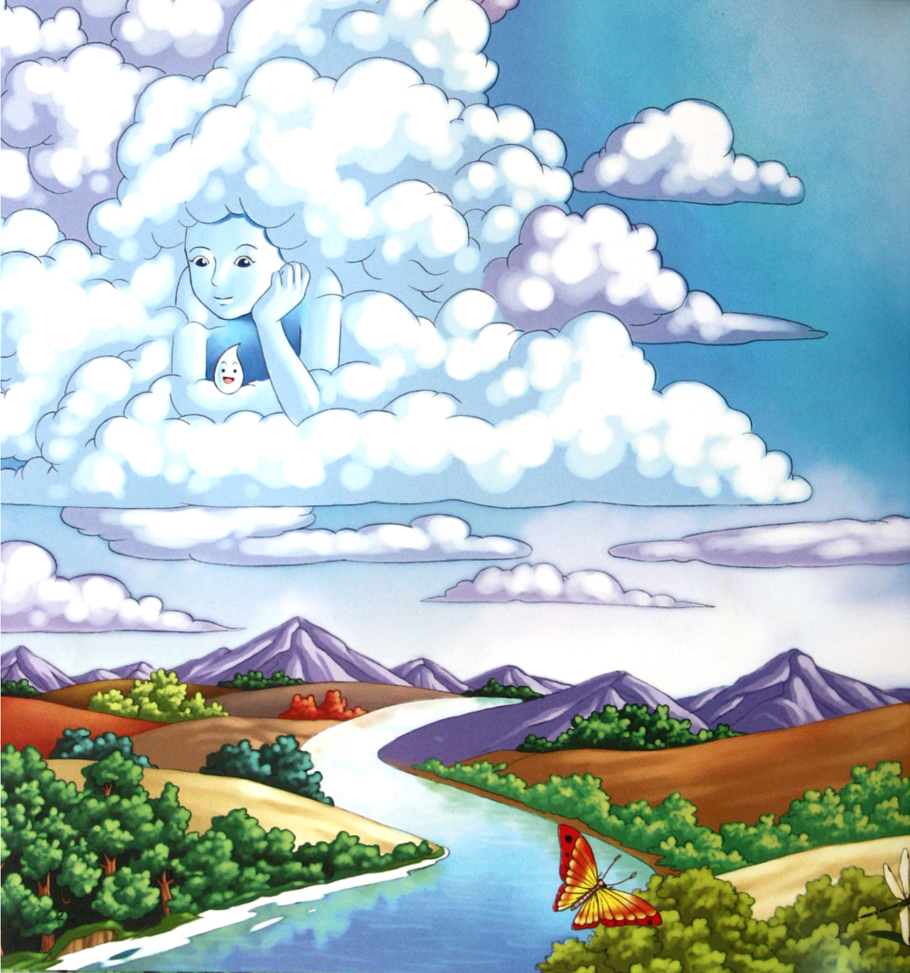 想念一朵小菊花(学习面对挫折与失败)/北斗潜能开发双语绘本