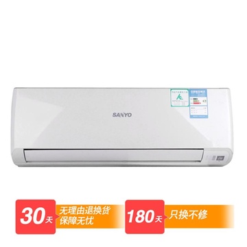 三洋(sanyo)kfrd-35gw/h3-b空调三洋1.5匹冷暖电辅挂机